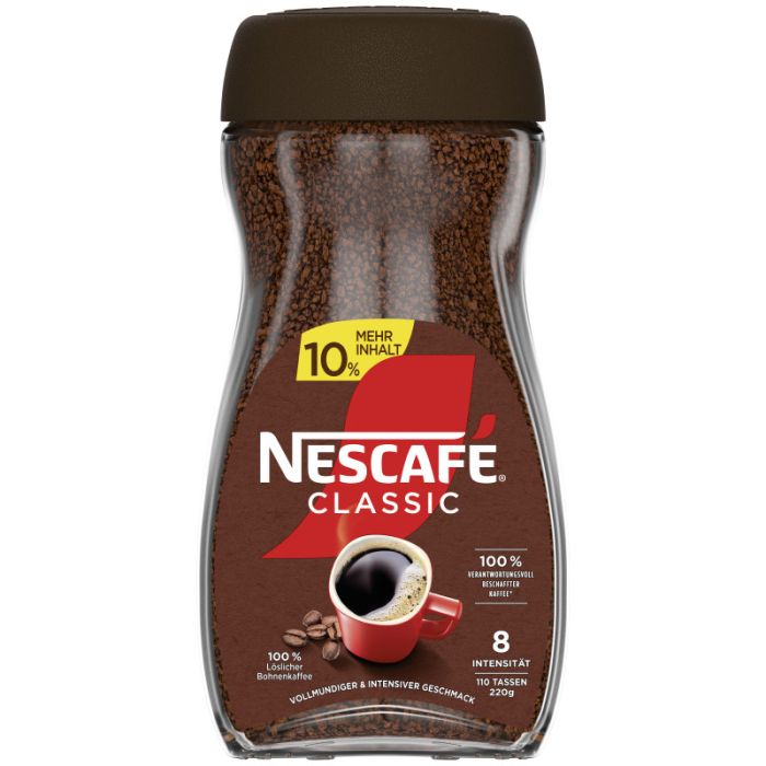 NESCAFE CLASSIC Glas 220g Promotion -7613034019974