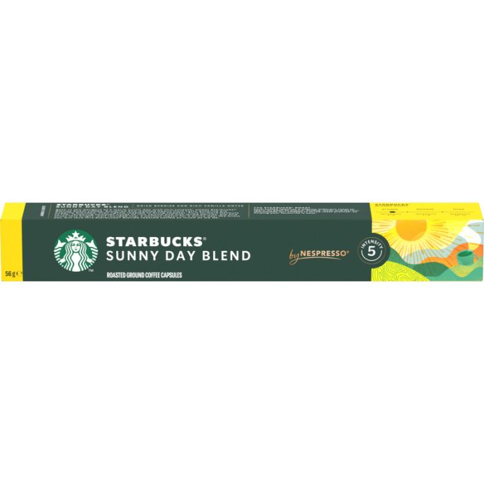 STARBUCKS SUNNY DAY BLEND by NESPRESSO 10 Capsule = 56g-7630311506910