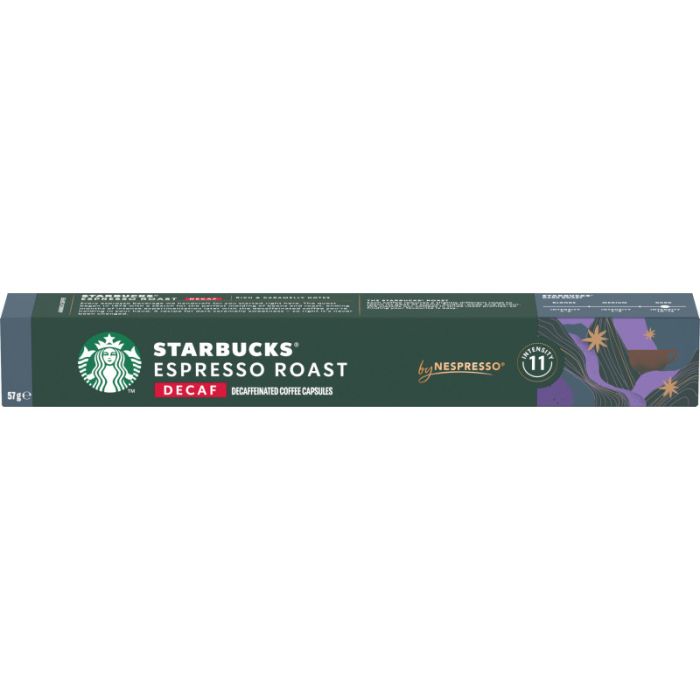 STARBUCKS DECAF ESPRESSO ROAST by NESPRESSO 10 Capsule = 57g-7613036961868