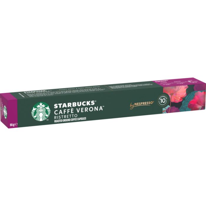 STARBUCKS CAFFÈ VERONA by NESPRESSO 10 Capsule = 55g-7613036959001