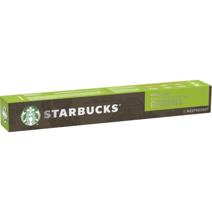 STARBUCKS GUATEMALA ORIGIN by NESPRESSO 10 Capsule = 52g-7613287855541