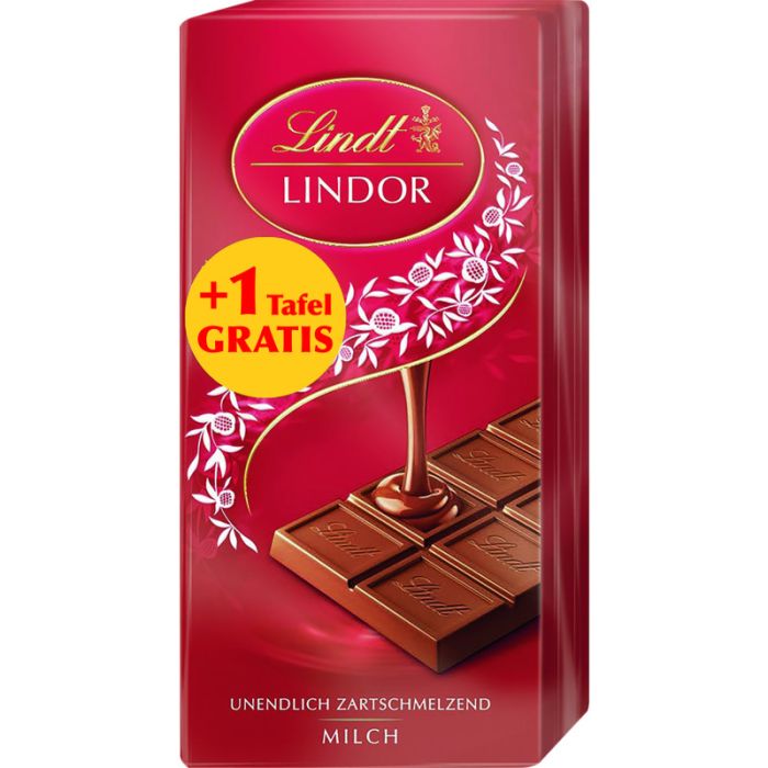 Lindt Lindor Milch 3er Tafeln Genusswochen 300g-4000539112768