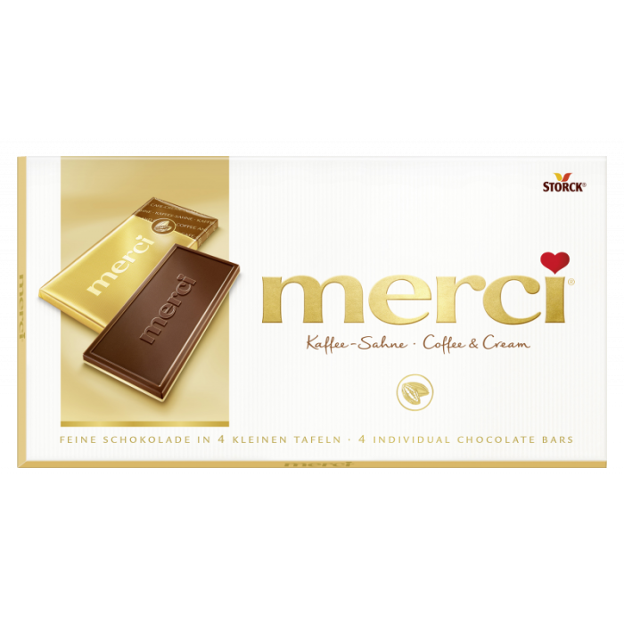 Merci Tafelschokolade Kaffee-Sahne à 100g-4014400914269