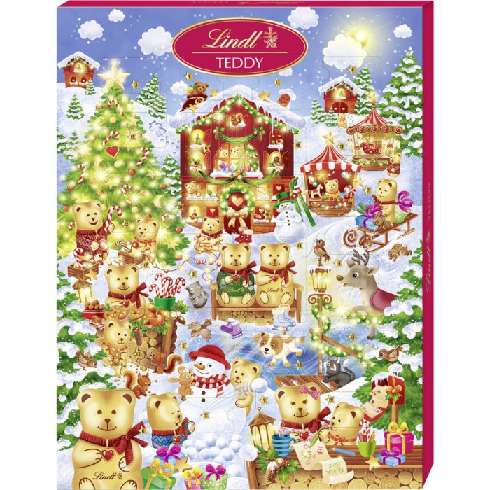 Lindt Teddy Wimmelbild Kalender 265g-4000539754142