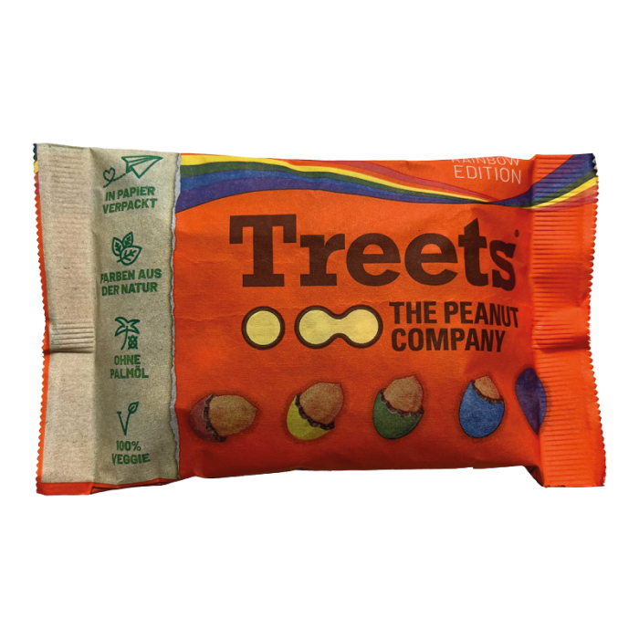 TREETS Peanuts 185g Rainbow Paper-4000281332520