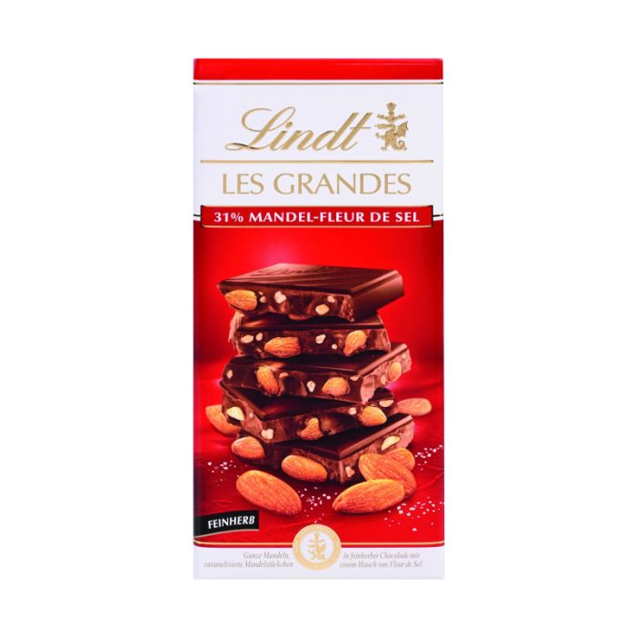 Lindt Les Grandes Mandel Salz 150g-7610400097383