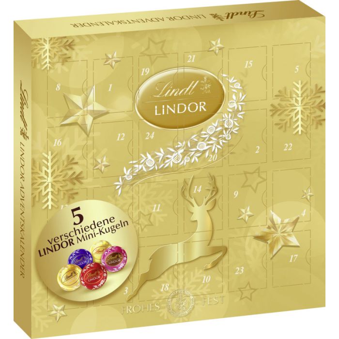 Lindt Mini Adventskalender LINDOR 109g-4000539772481