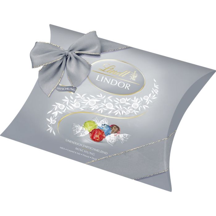 Lindt Lindor Kissen Misch. Silber  325g-4000539141386