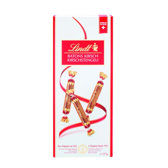 Lindt Kirsch-Stengli 125g -7610400061049