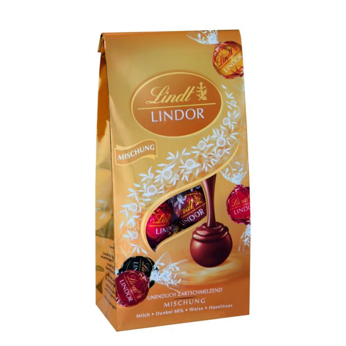 Lindt Lindor Beutel Mischung  137g-4000539389207