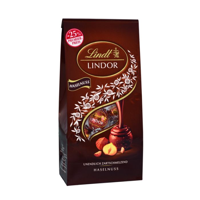 Lindt Lindor Btl. Haselnuss PP  137g-4000539107047