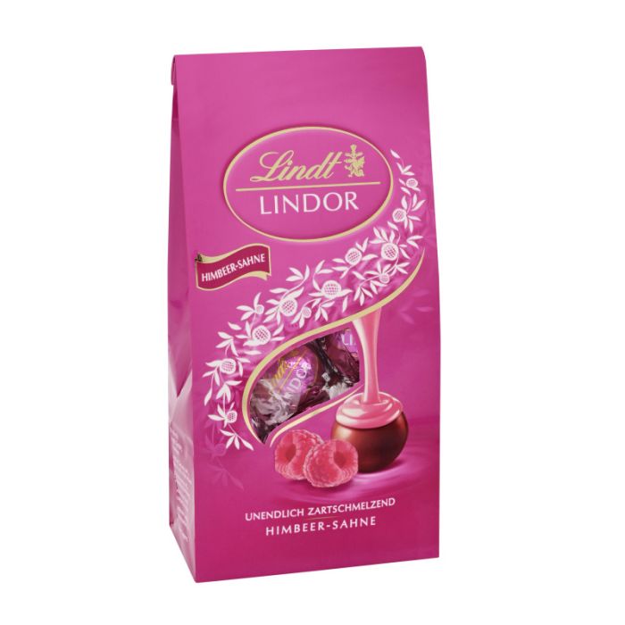 Lindt Lindor Beutel Himbeer 137g-4000539113383