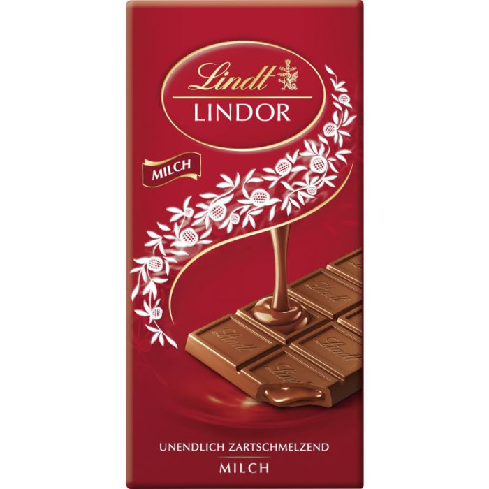 Lindt LINDOR Tafel Milch 100g-7610400099943