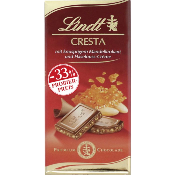 Lindt Cresta Tafel 100g-7610400100038