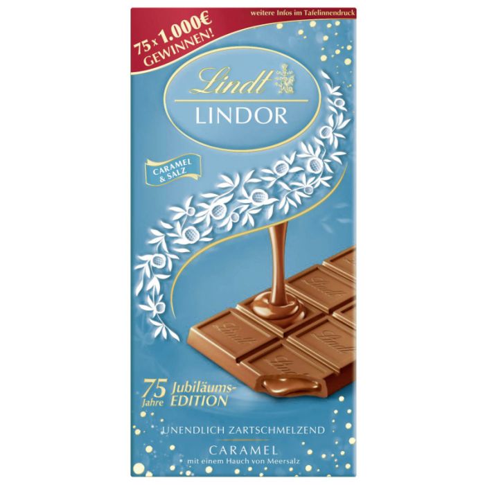 Lindt LINDOR Tafel Ca.-Sa. Jub.  100g-7610400100403