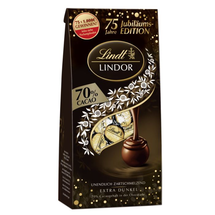 Lindt Lindor Btl 70% 75J. 136g-4000539143182