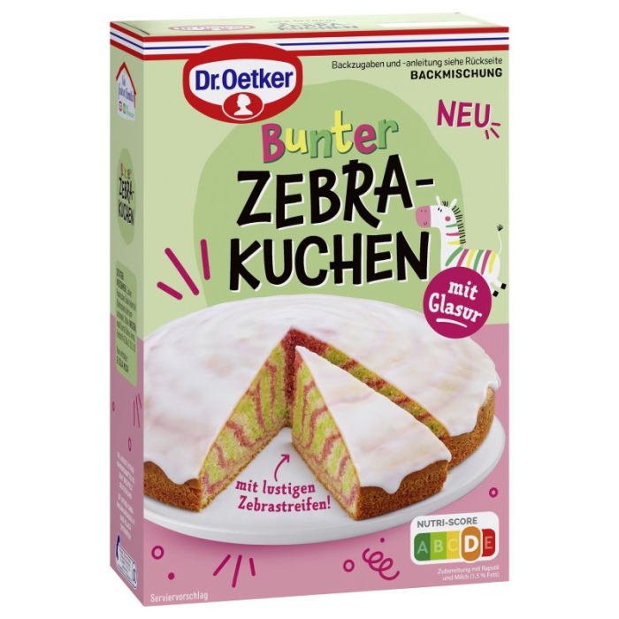 Dr. Oetker Bunter Zebrakuchen 515g-4000521035211