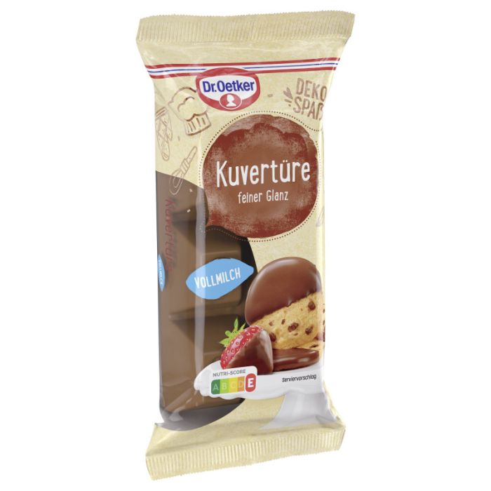 Dr. Oetker Kuvertüre Vollmilch RAC MB 150g-4000521007003