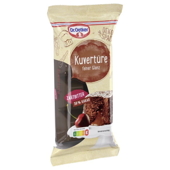 Dr. Oetker Kuvertüre Zartbitter RAC MB 150g-4000521007027