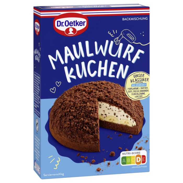 Dr. Oetker Maulwurf Kuchen RAC MB 435g-4000521885007