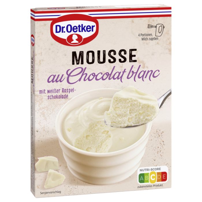 Dr. Oetker Mousse au Chocolat blanc 250ml-4000521022648