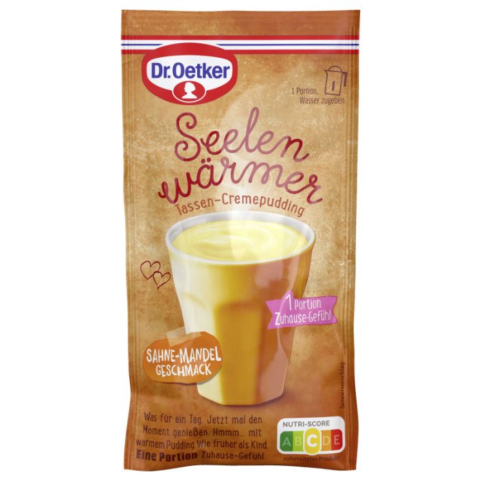 Dr. Oetker Seelenwärmer Pudding Sahne-Mandel 150ml-4000521021344