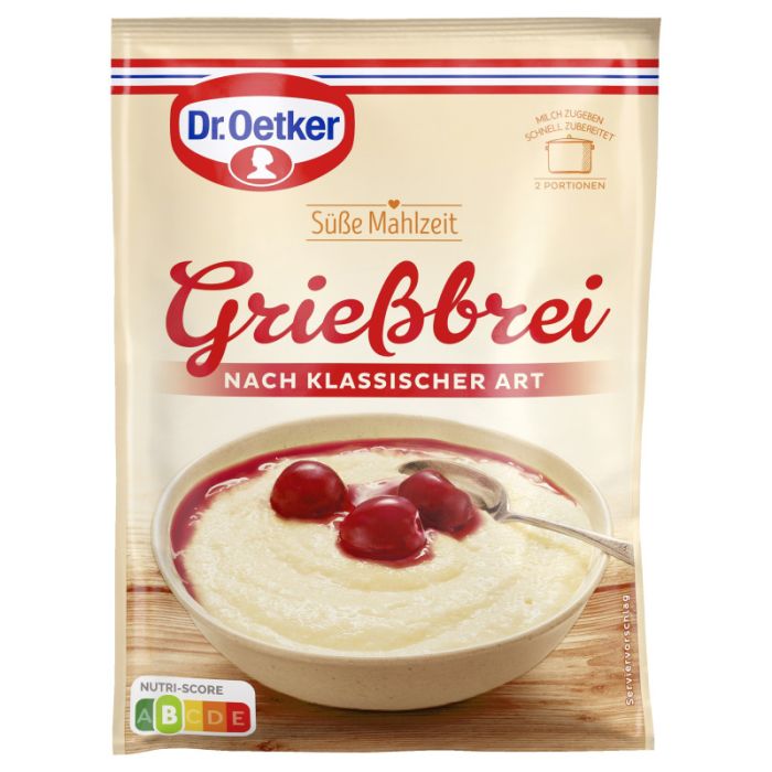 Dr. Oetker Grießbrei nach klassischer Art 500ml-4000521771003