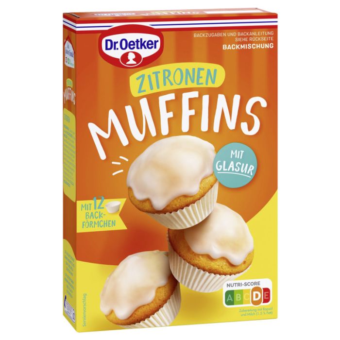 Dr. Oetker Zitronen Muffins 455g-4000521030179