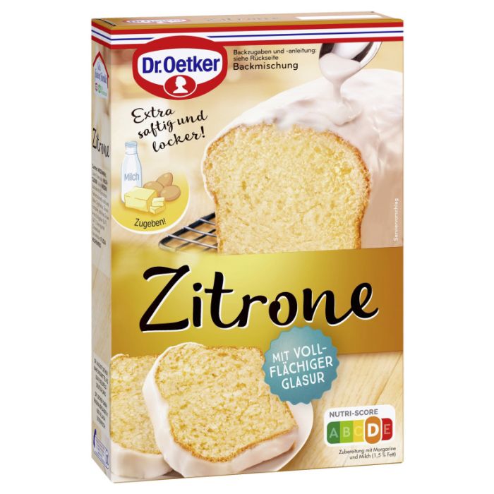 Dr. Oetker Zitronen Kuchen 525g-4000521029982