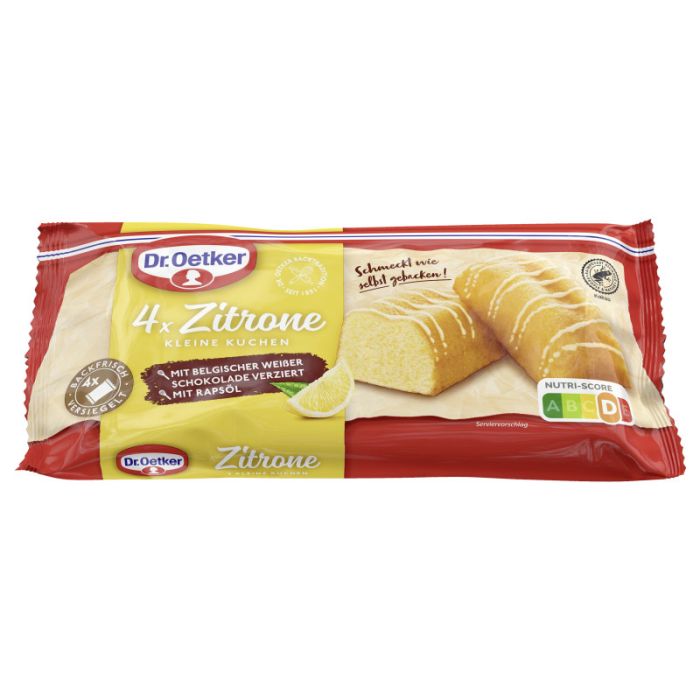 Dr. Oetker fertige kleine Zitronenkuchen 4er RAC MB 140g-4000521030292