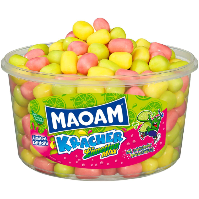 Maoam Kracher Limetten Mix 1200g-4001686004852