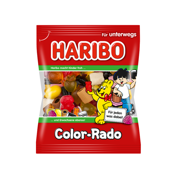 Haribo Color-Rado á 100g Süsswaren-Mischung-4001686721049