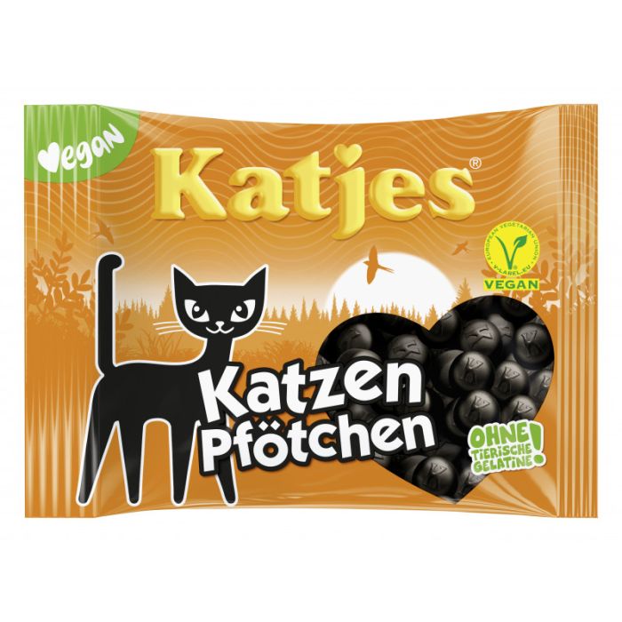 Katjes Katzen Pfötchen 175g-4037400344850