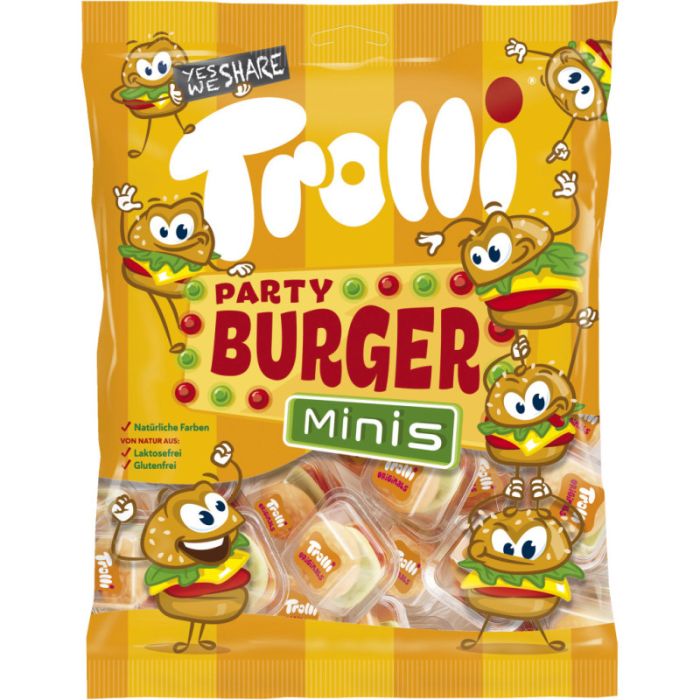 Trolli Party Burger 170g-4000512004905