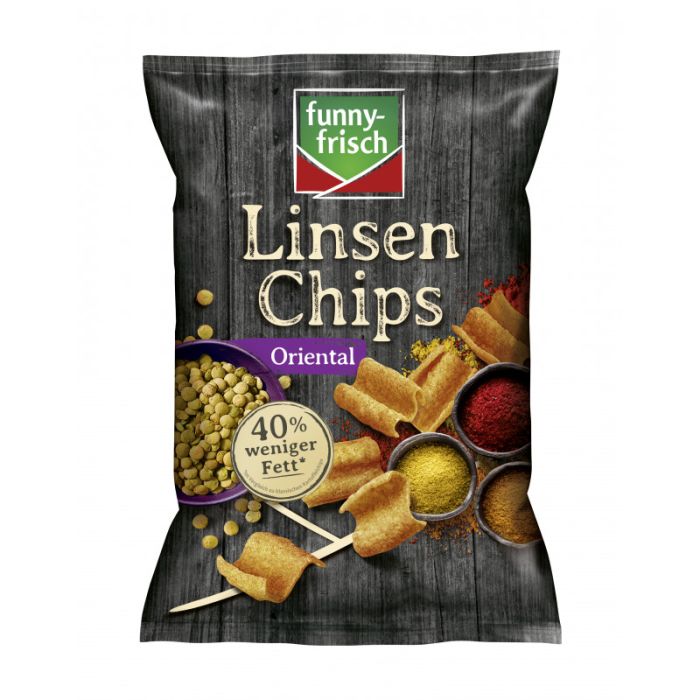 Funny Frisch Linsen Chips Oriental 90g-4003586104137