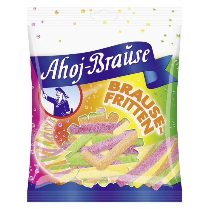 Ahoj-Brause Gummibonbon Fritten soft 150 g-4033500032550