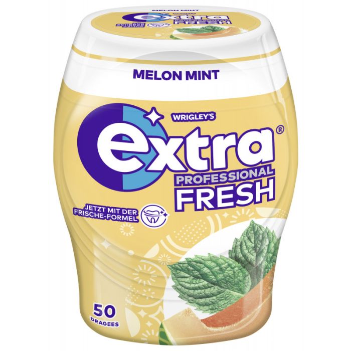 Wrigley's EXTRA® PROFESSIONAL Fresh Dose Melon Mint 50 Dragees-4009900544412