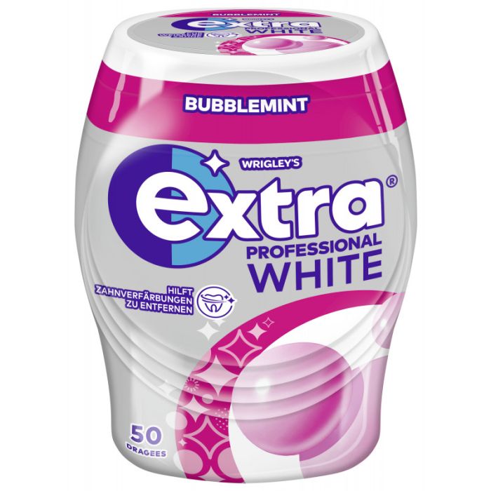 Wrigley's EXTRA® PROFESSIONAL White Dose Bubblemint 50 Dragee-4009900543705