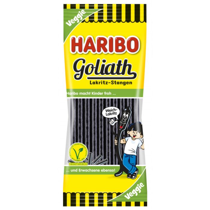 Haribo Goliath Lakritz Stangen 125g-4001686186114