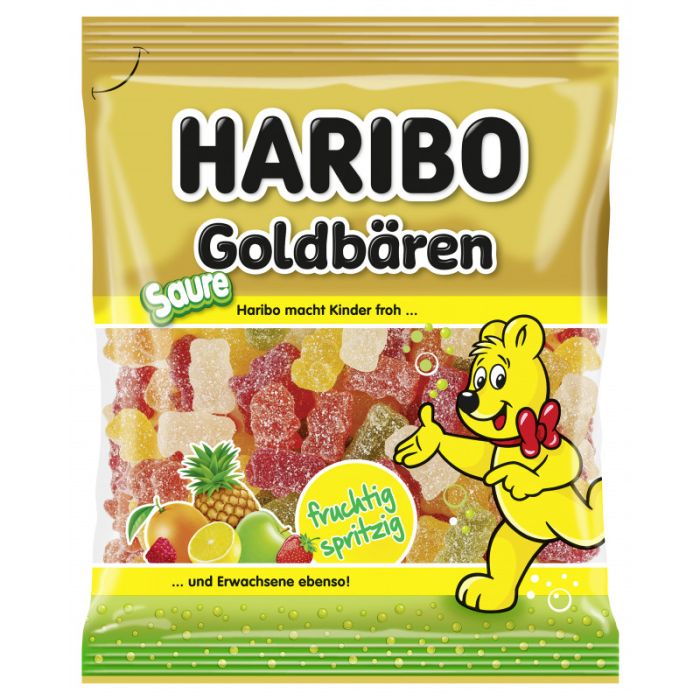 Haribo Saure Goldbären 175 g-4001686327487