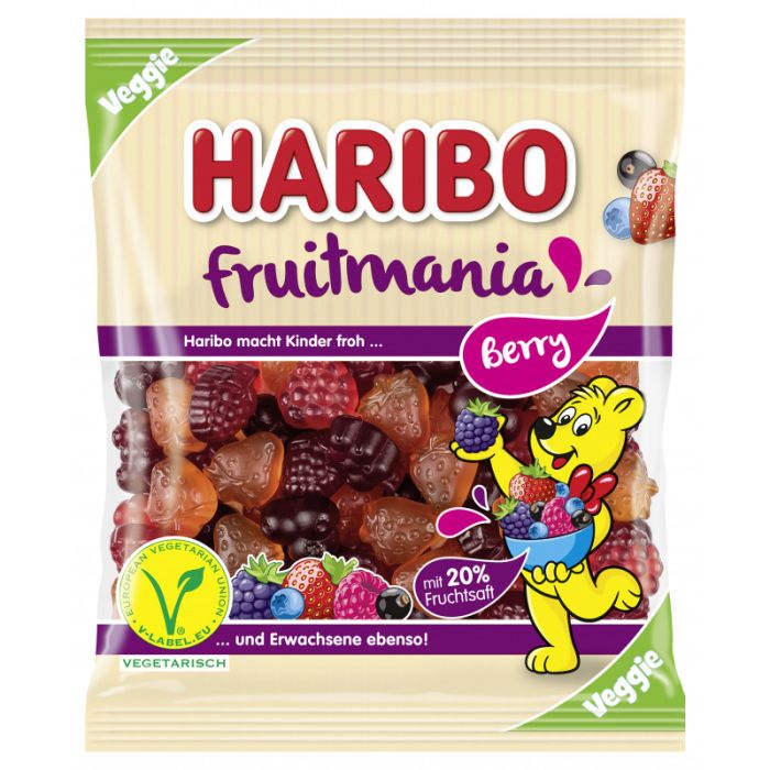 Haribo Fruitmania Berry 160g-4001686327814