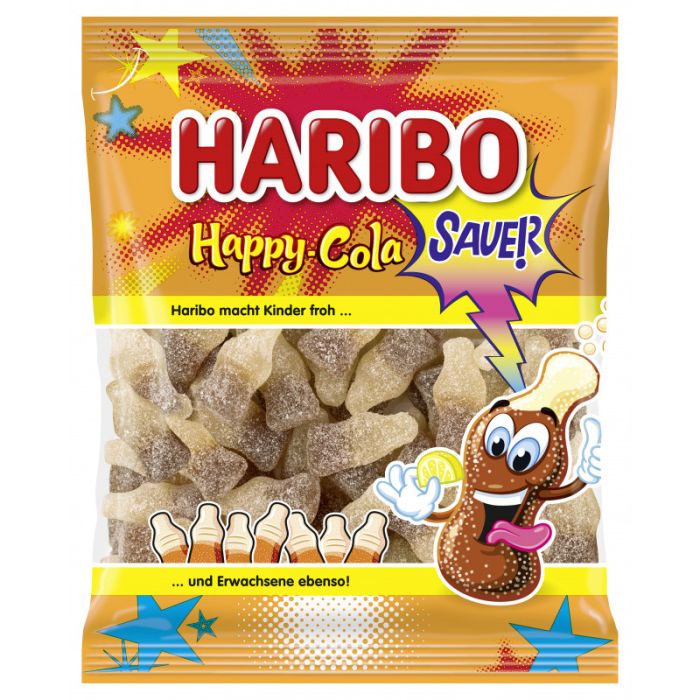 Haribo Happy Cola Sauer 175 g Fruchtgummi -9002975378925