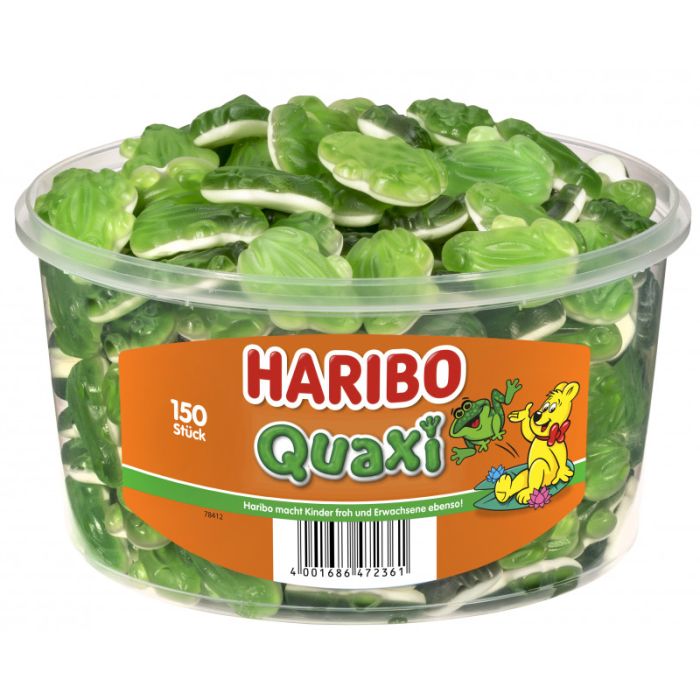 Haribo Quaxi 1 Dose 150 Stk. = 1050g-4001686472361