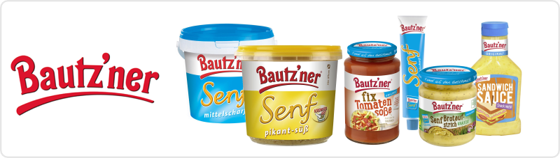 Bautzner german mustard variations