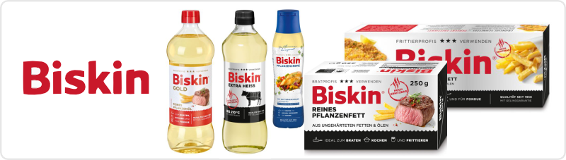 Biskin vegetable fat