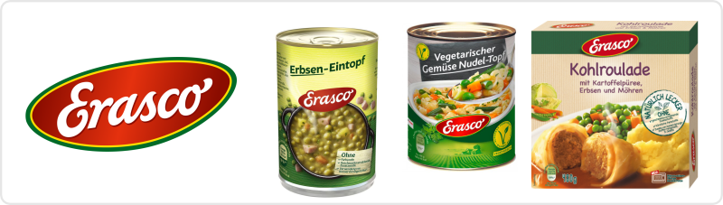 Erasco canned goods