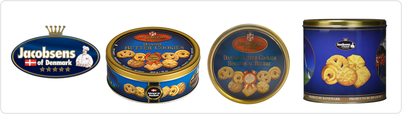 Jacobsen of Denkmark cookies