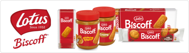 Lotus Biscoff products