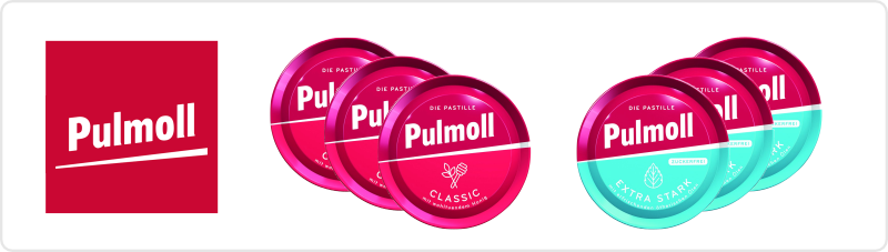 Pulmoll throat candy