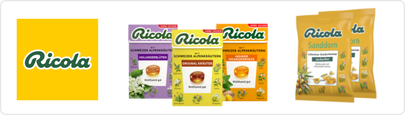 Ricola Produkte